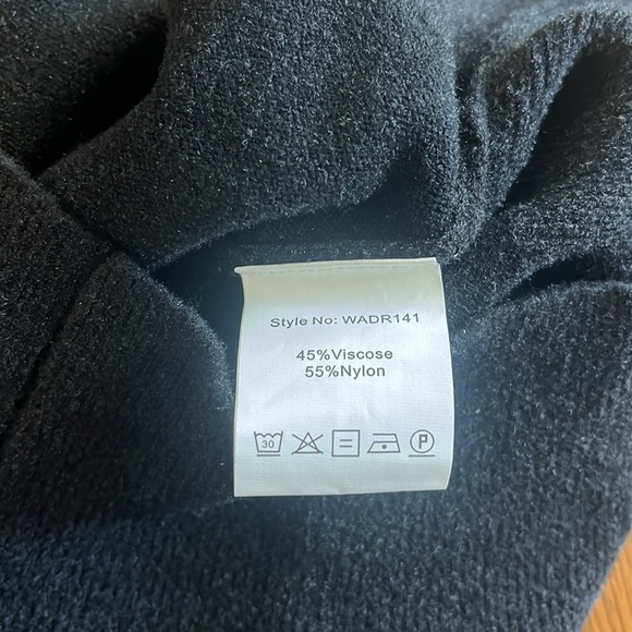 Exlura NEW Mock Neck Bodycon Mini Sweater Dress Size S - Picture 4 of 13